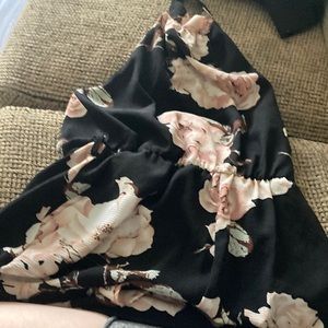 New floral jump suit